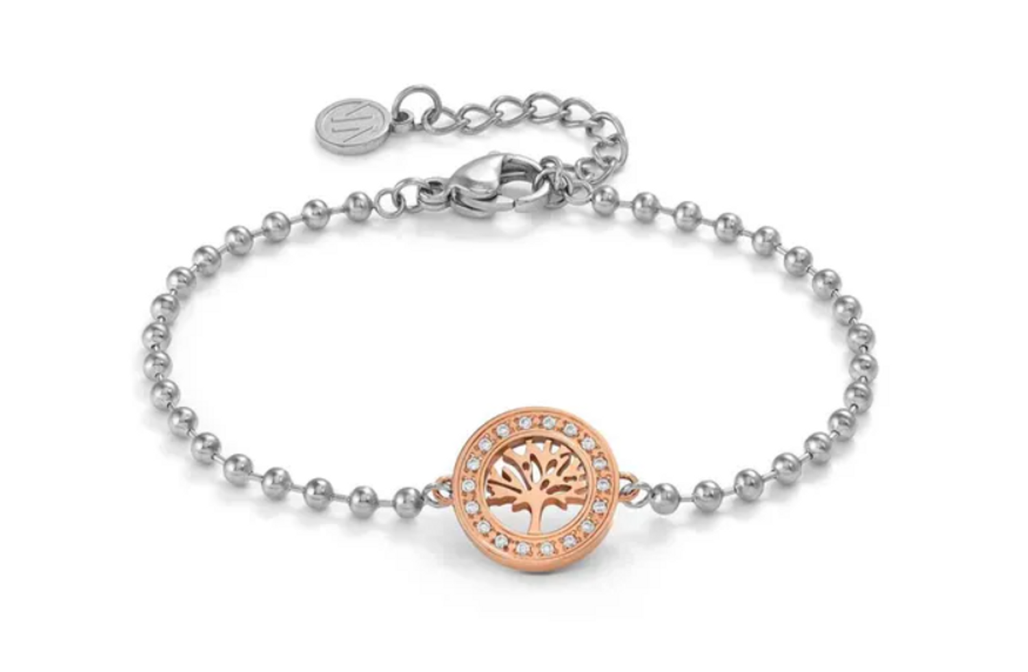 Bransoletka Nomination stalowa Italy Soffio d'amore różowe złoto Drzewko Szczęścia 134003 017.png